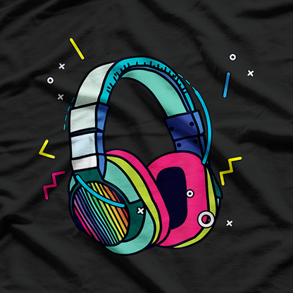 Music Sound Headphones Funny T-Shirt