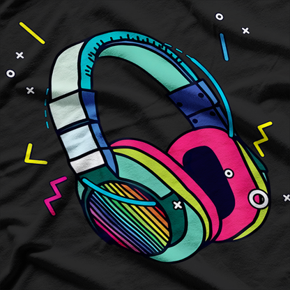 Music Sound Headphones Funny T-Shirt