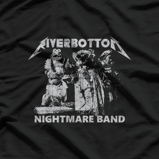 Riverbottom Nightmare Band RNB Rock Parody Music T-Shirt