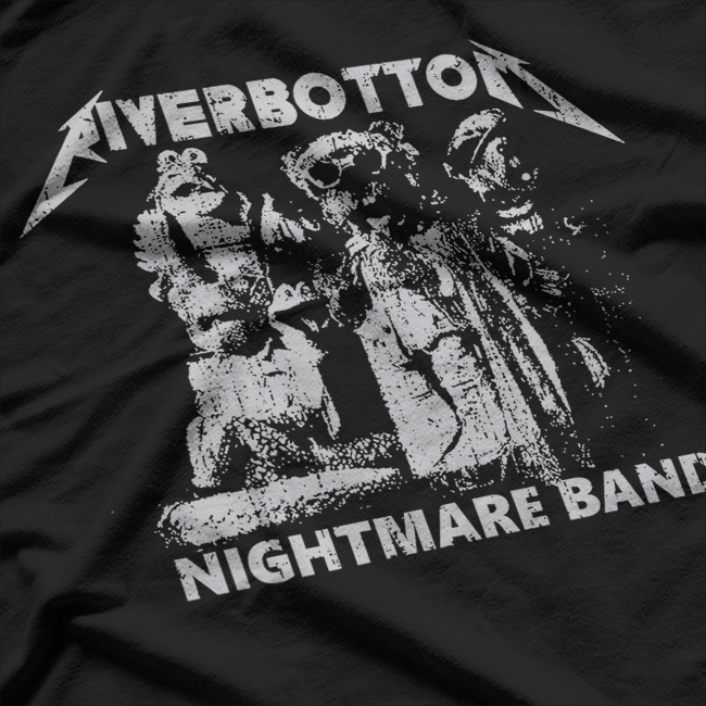 Riverbottom Nightmare Band RNB Rock Parody Music T-Shirt