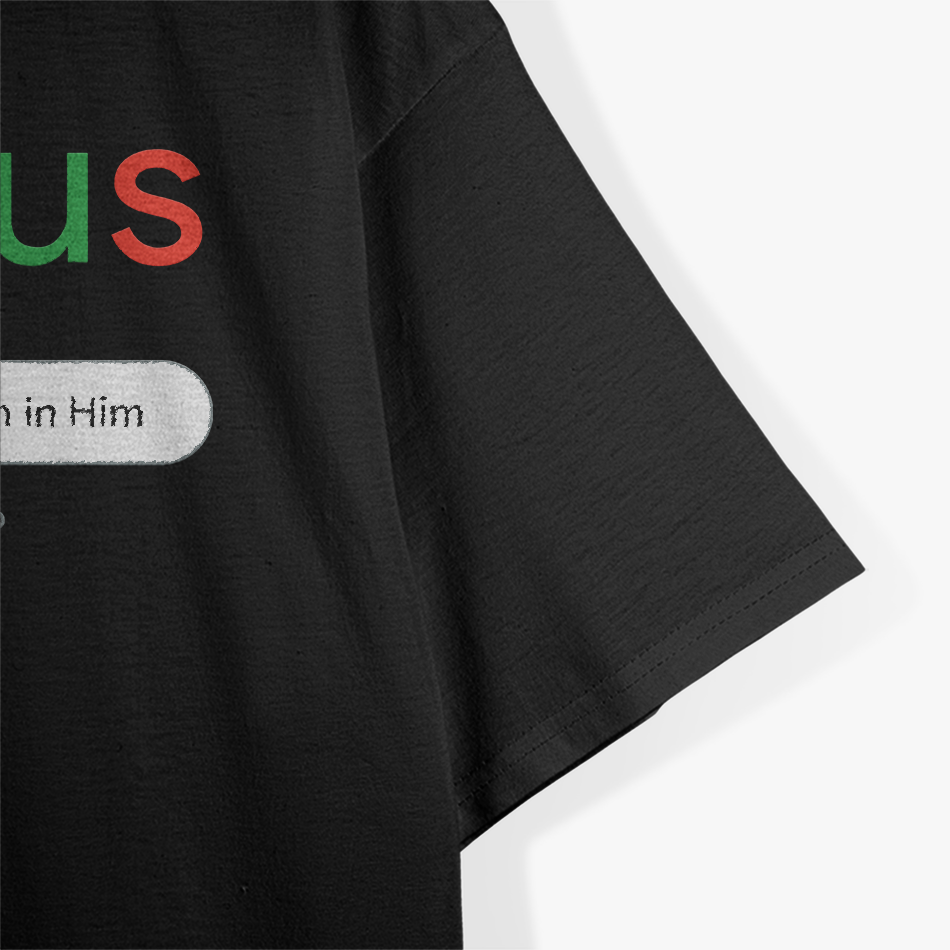 Christian Faith Search Engine Funny Religious Humor T-Shirt