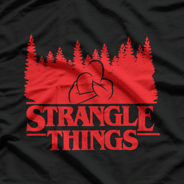 Funny StrangleThings Brazilian Jiu Jitsu T-Shirt