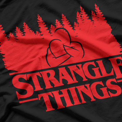 Funny StrangleThings Brazilian Jiu Jitsu T-Shirt