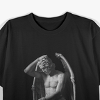 Lucifer Light Occult Dark Gothic Art Statue T-Shirt