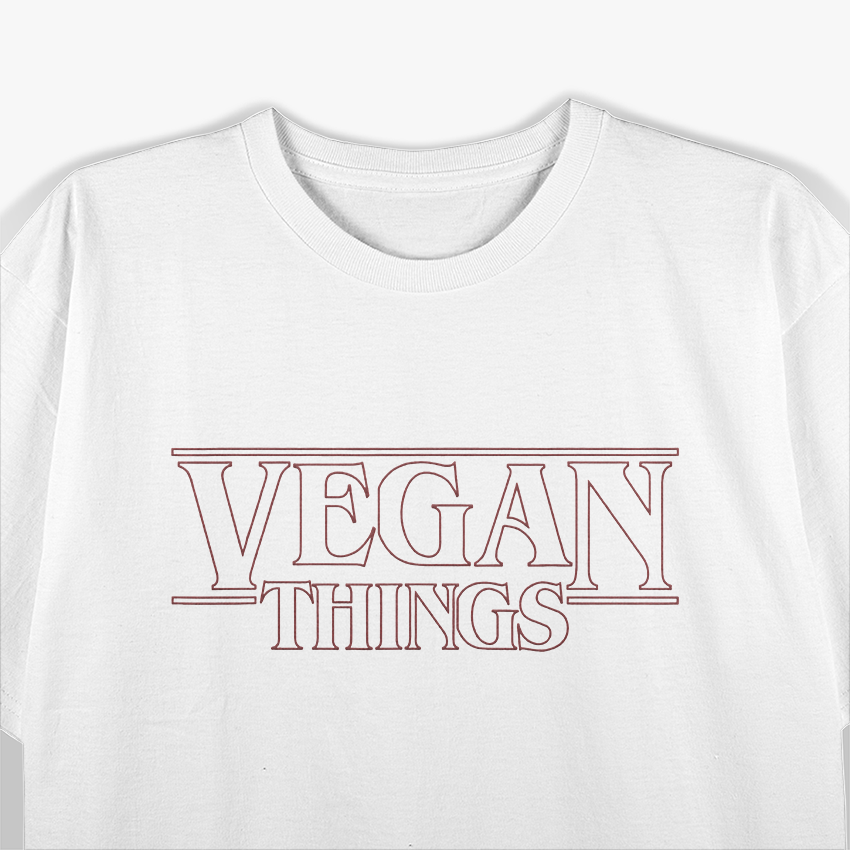 VeganThings Parody Funny Design T-Shirt