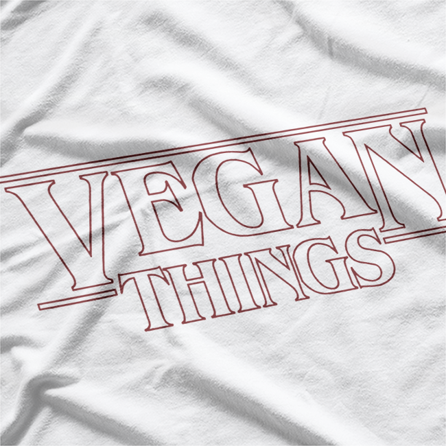 VeganThings Parody Funny Design T-Shirt