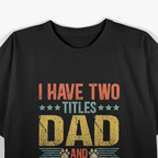 Dog Dad Life – Funny Puppy Father Quote Father’s Day T-Shirt