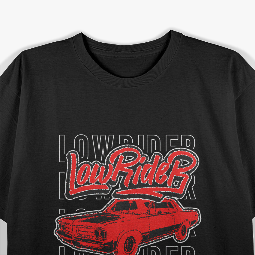 Lowrider Car Classic Custom Ride for Car Enthusiasts T-Shirt