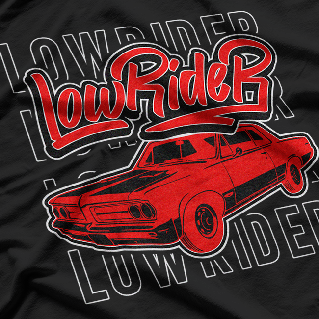 Lowrider Car Classic Custom Ride for Car Enthusiasts T-Shirt