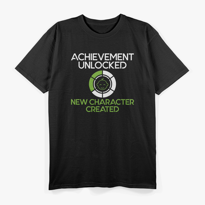 New Dad Gamer Pregnancy Announcement Character T-Shirt