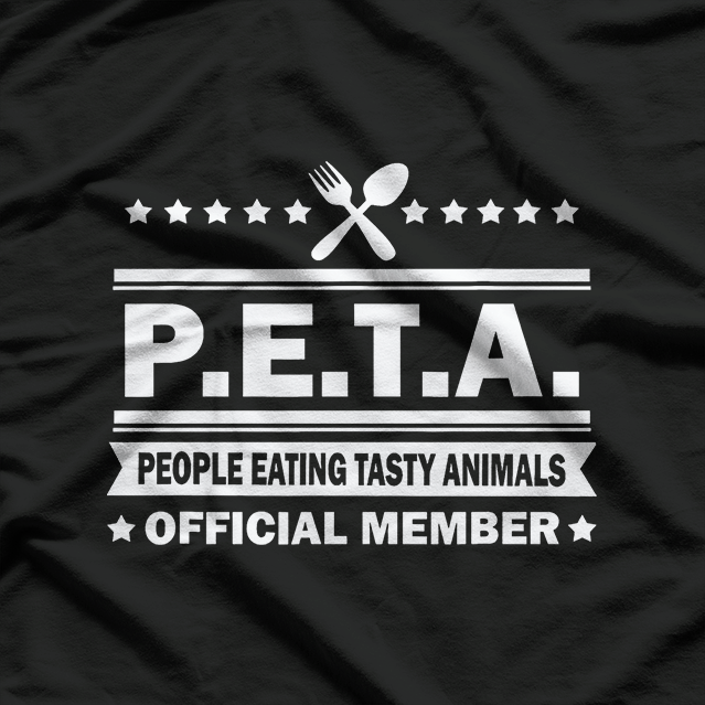 People Eating Tasty Animals Funny Meat Lover BBQ Humor T-Shirt