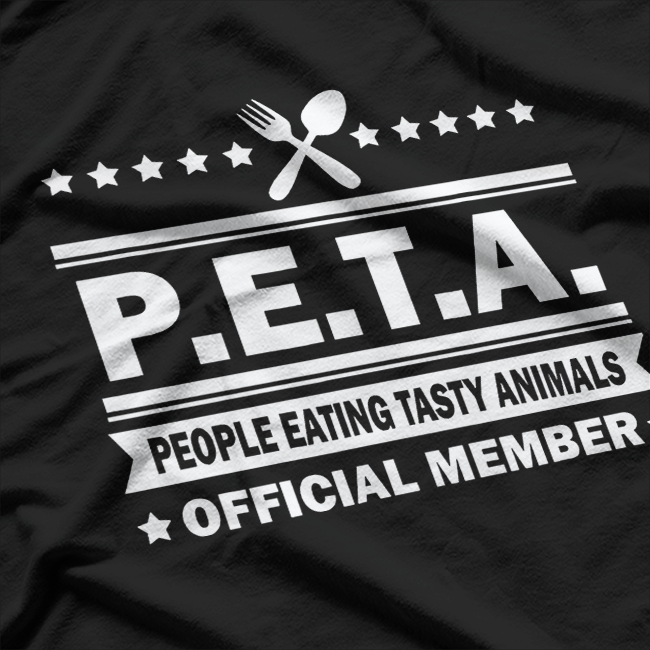 People Eating Tasty Animals Funny Meat Lover BBQ Humor T-Shirt