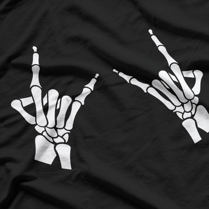 Skeleton Metal Hands T-Shirt