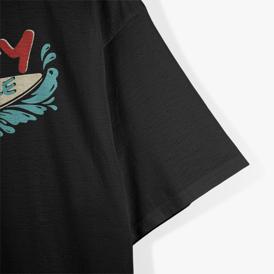 Stay Single, Ride the Wave – Surfboard T-Shirt