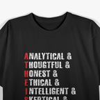 Atheist: Defined by Reason, Not Religion T-Shirt