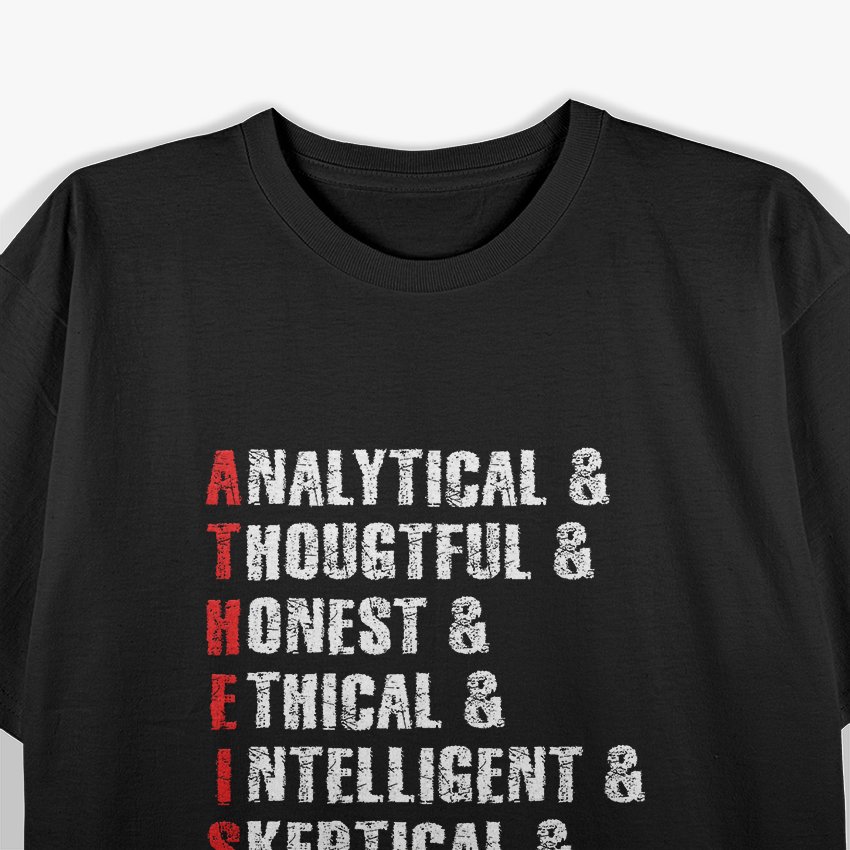 Atheist: Defined by Reason, Not Religion T-Shirt