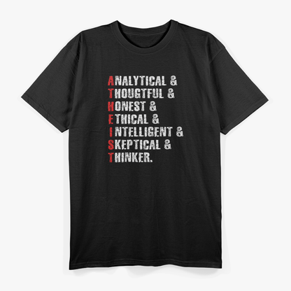 Atheist: Defined by Reason, Not Religion T-Shirt