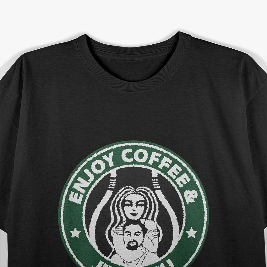 Brazilian Jiu-Jitsu Enjoy American Coffee – BJJ Fighter T-Shirt