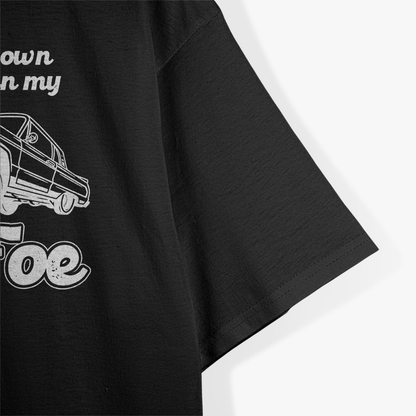 Cruising Down the Street Classic Car Vibes T-Shirt