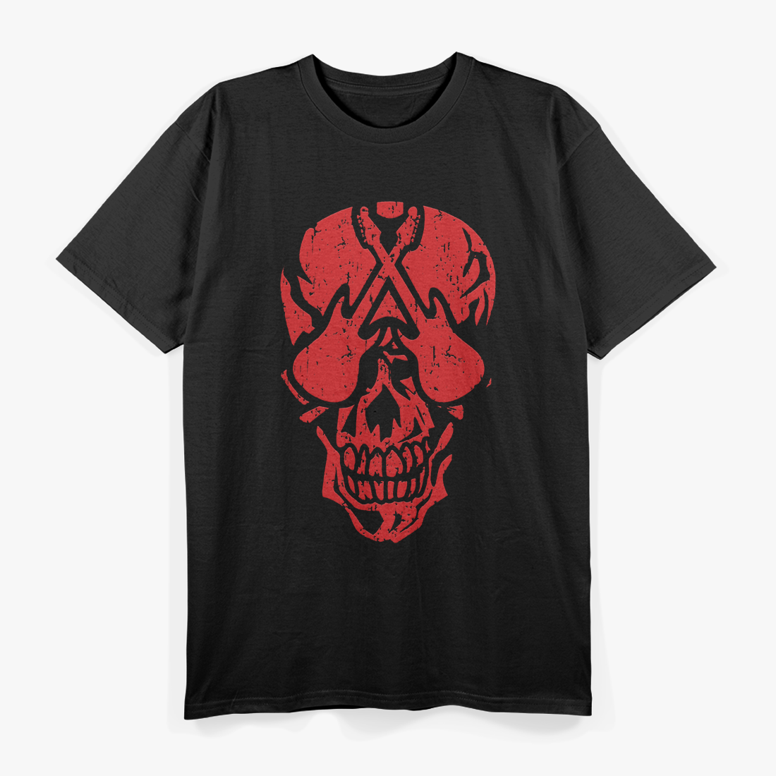 Electric Bass Skull - Rock On T-Shirt