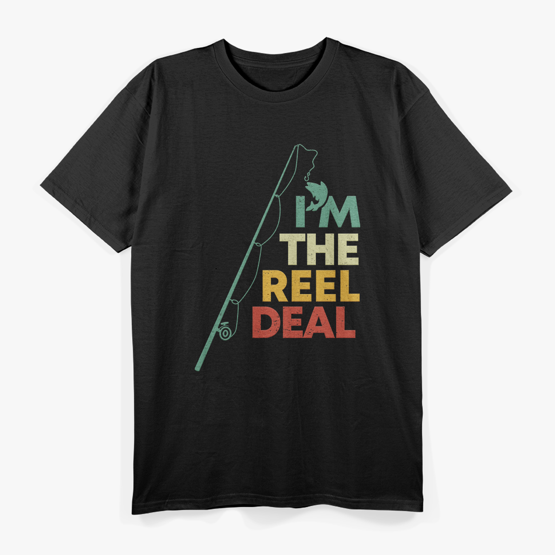 Fun Fishing Shirts, Reel Deal- Cool Dad T-Shirt