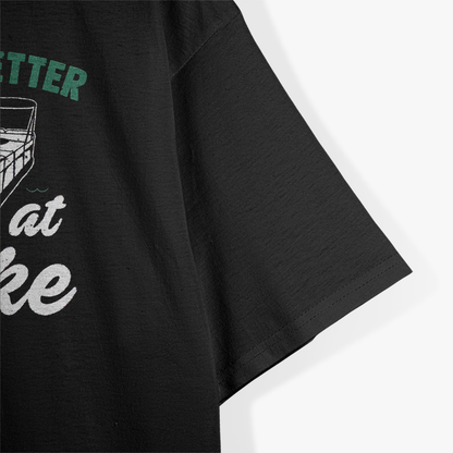 Life Is Better At The Lake - Pontoon Boat T-Shirt