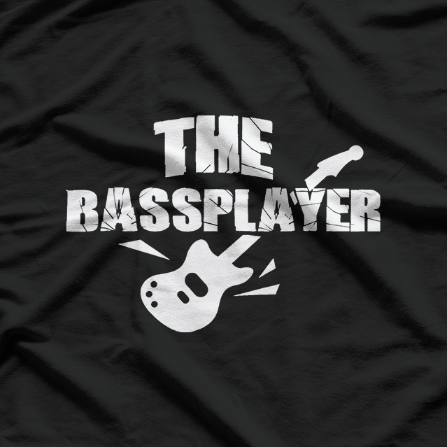 Music Lover The Bass Player – Feel the Beat T-Shirt