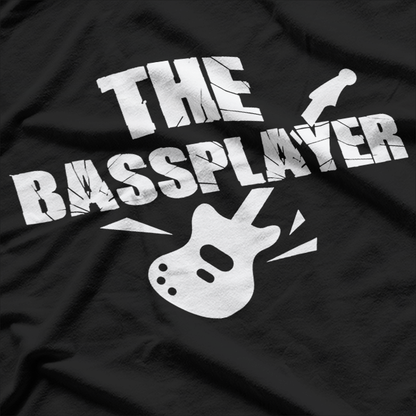 Music Lover The Bass Player – Feel the Beat T-Shirt