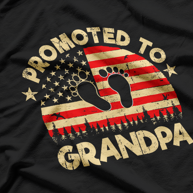 Promoted To Grandpa 2023 First Time Father’s Day New Grandpa T-Shirt