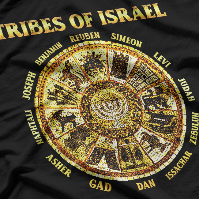 Twelve Tribes of Israel – Faith & Heritage T-Shirt