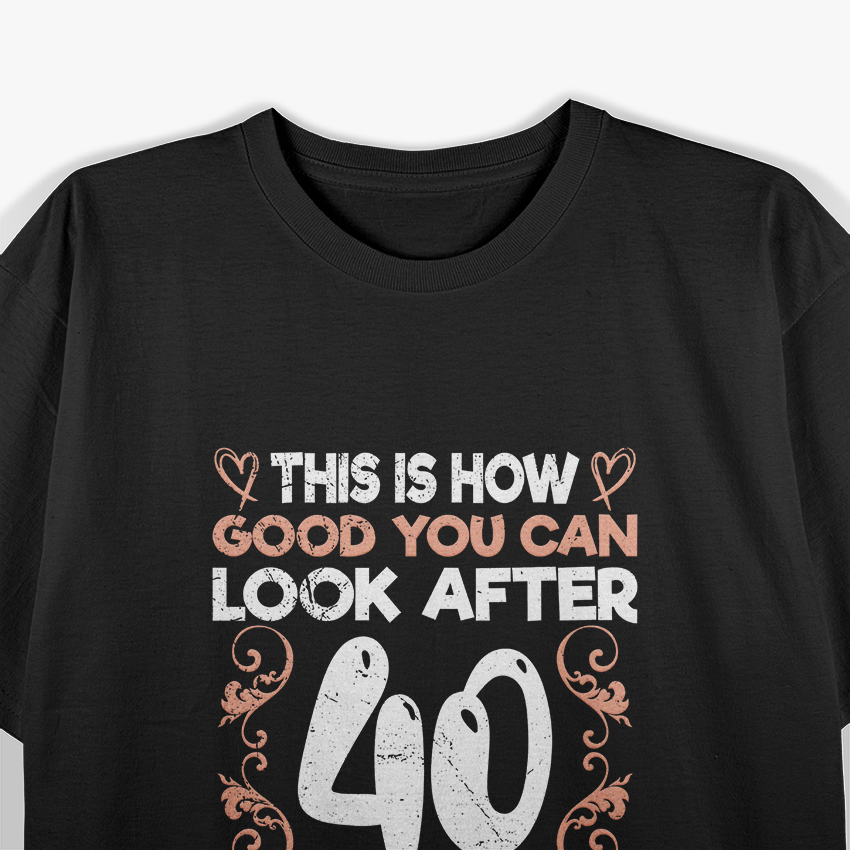 40 Years of Service: Honor & Dedication T-Shirt