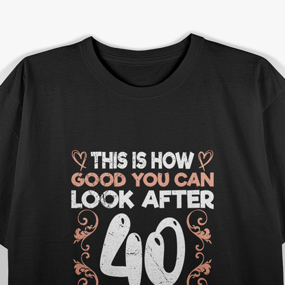 40 Years of Service: Honor & Dedication T-Shirt