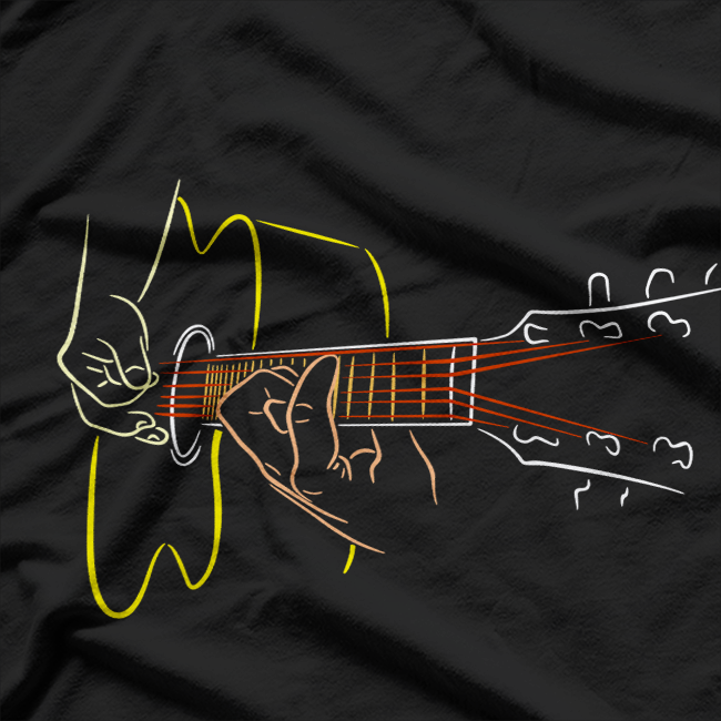 Acoustic Guitar Player, Great Guitarist or Band T-Shirt