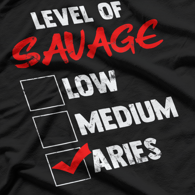 Aries Zodiac Birthday Gift For Astrology Lovers Horoscope T-Shirt