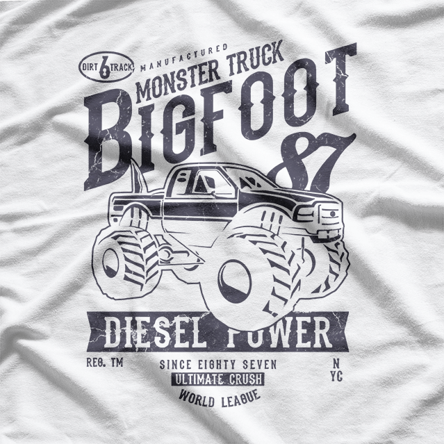 Big Foot Diesel Power T-Shirt