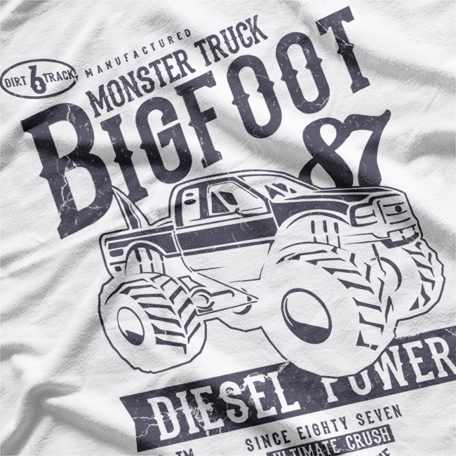 Big Foot Diesel Power T-Shirt