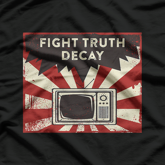 Fight Truth Decay Media Awareness Anti Misinformation T-Shirt