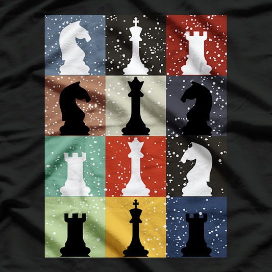 Funny Chess Board Enthusiast T-Shirt