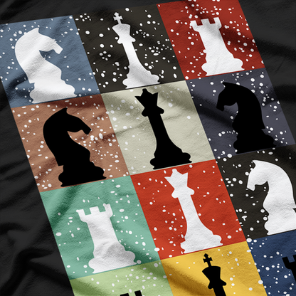 Funny Chess Board Enthusiast T-Shirt