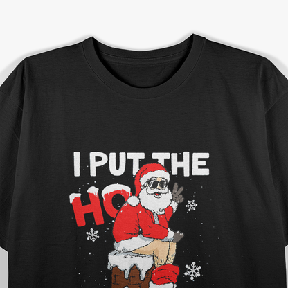 Holiday Funny Santa Toilet – Christmas Pajama Humor T-Shirt