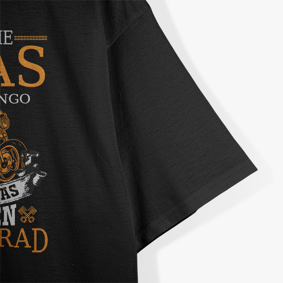 Real Grandparents Ride Motorcycles: German-Inspired Biker T-Shirt