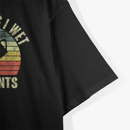 Sometimes I Wet My Plants Funny Gardening Retro Vintage T-Shirt