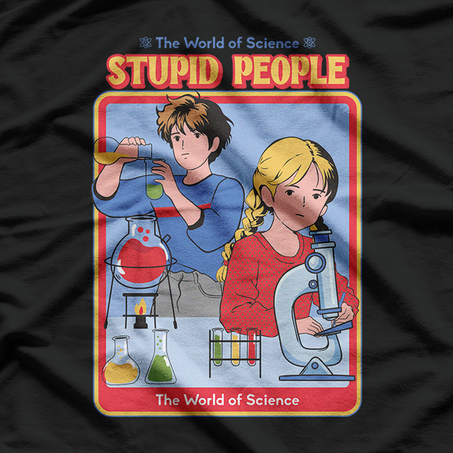 Let’s Cure Stupid People: Dark Humor Retro T-Shirt