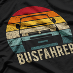 VanBus 4 Busfahrer Vintage Retro T-Shirt