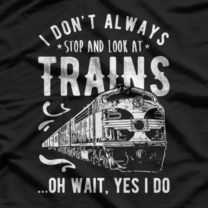 Train Lover – All Aboard for the Ride T-Shirt