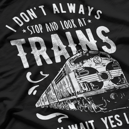 Train Lover – All Aboard for the Ride T-Shirt