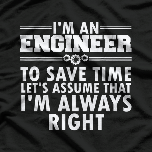 Best Engineer Art, Humor Engineering Lovers T-Shirt