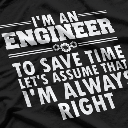 Best Engineer Art, Humor Engineering Lovers T-Shirt