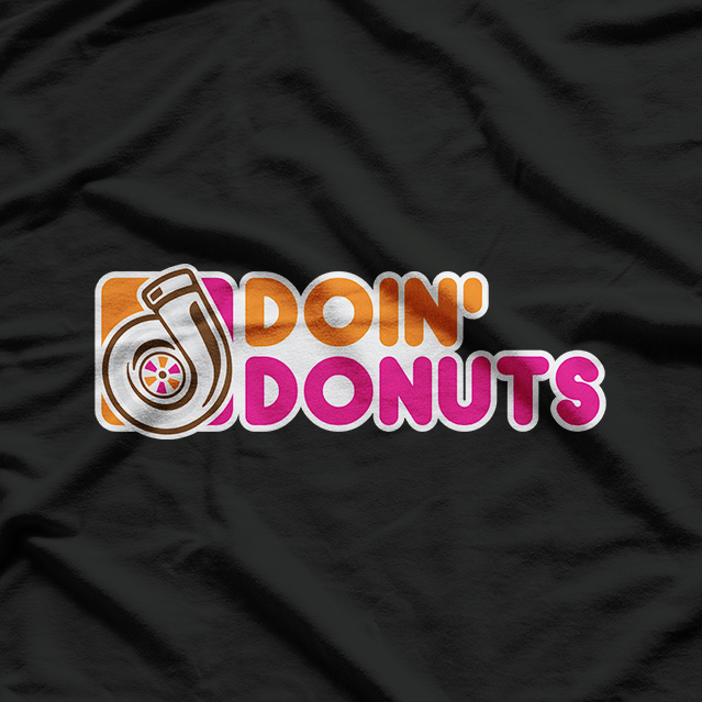 Doin' Donuts Funny Racing & Drift Car T-Shirt