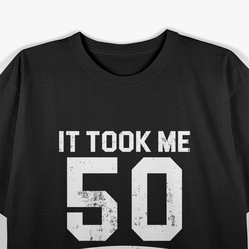 Vintage 1975: Aged to Perfection Funny 50th Birthday T-Shirt
